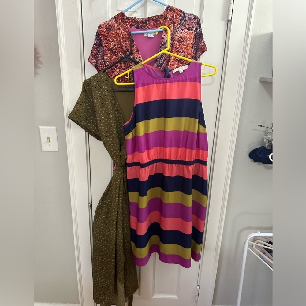 Trio dress bundle — Liz Claiborne, Madison, and Loft